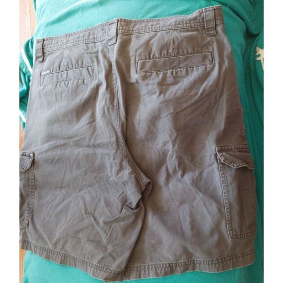 Columbia Men's Flat Front Cargo Shorts Dark Gray Size 38 Inseam 10" - Picture 3 of 5